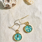 Blue Sandy Beach earrings