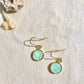 Blue Sandy Beach earrings