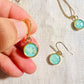 Blue Sandy Beach earrings