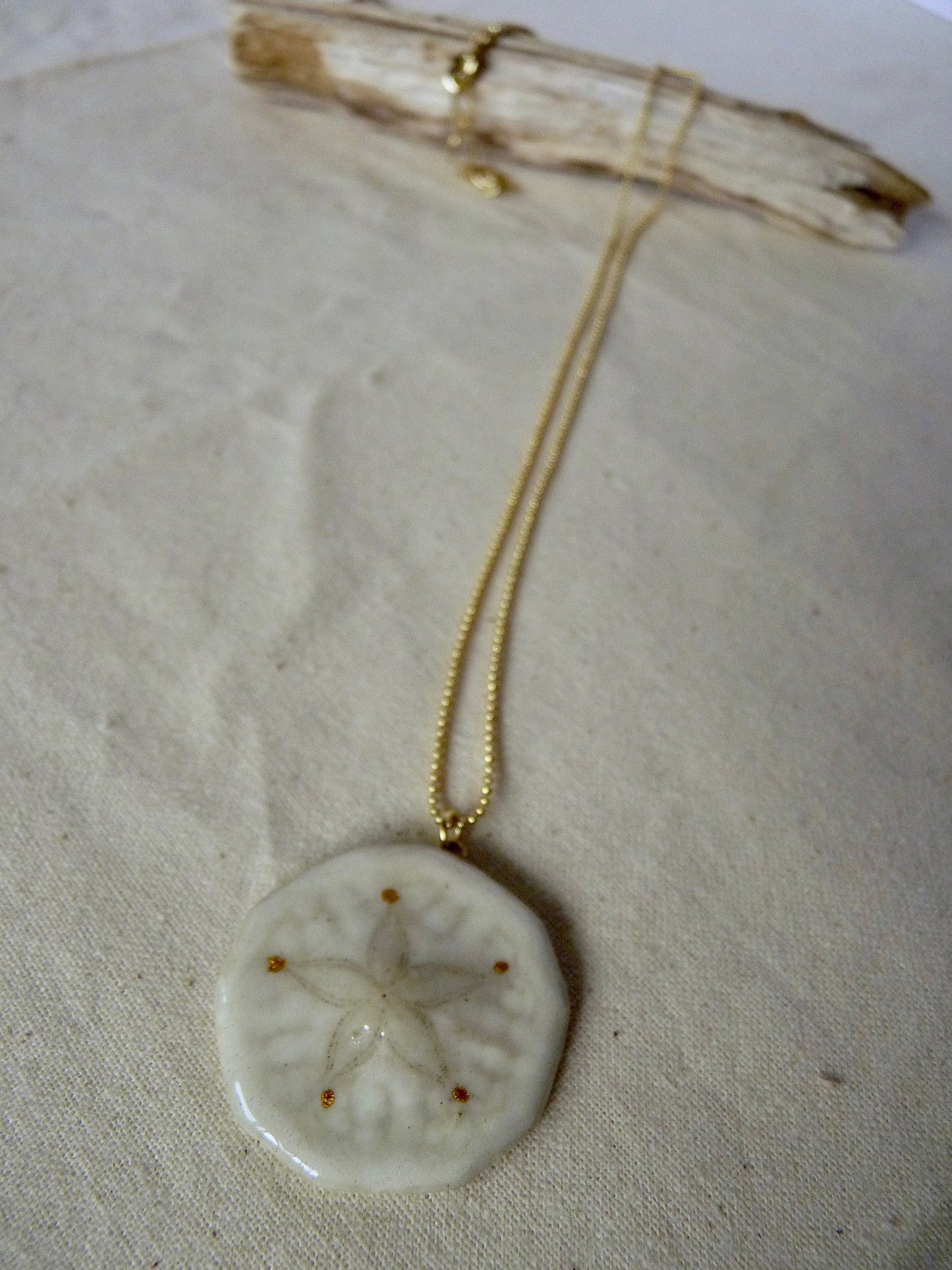 Sand Dollar Treasure necklace