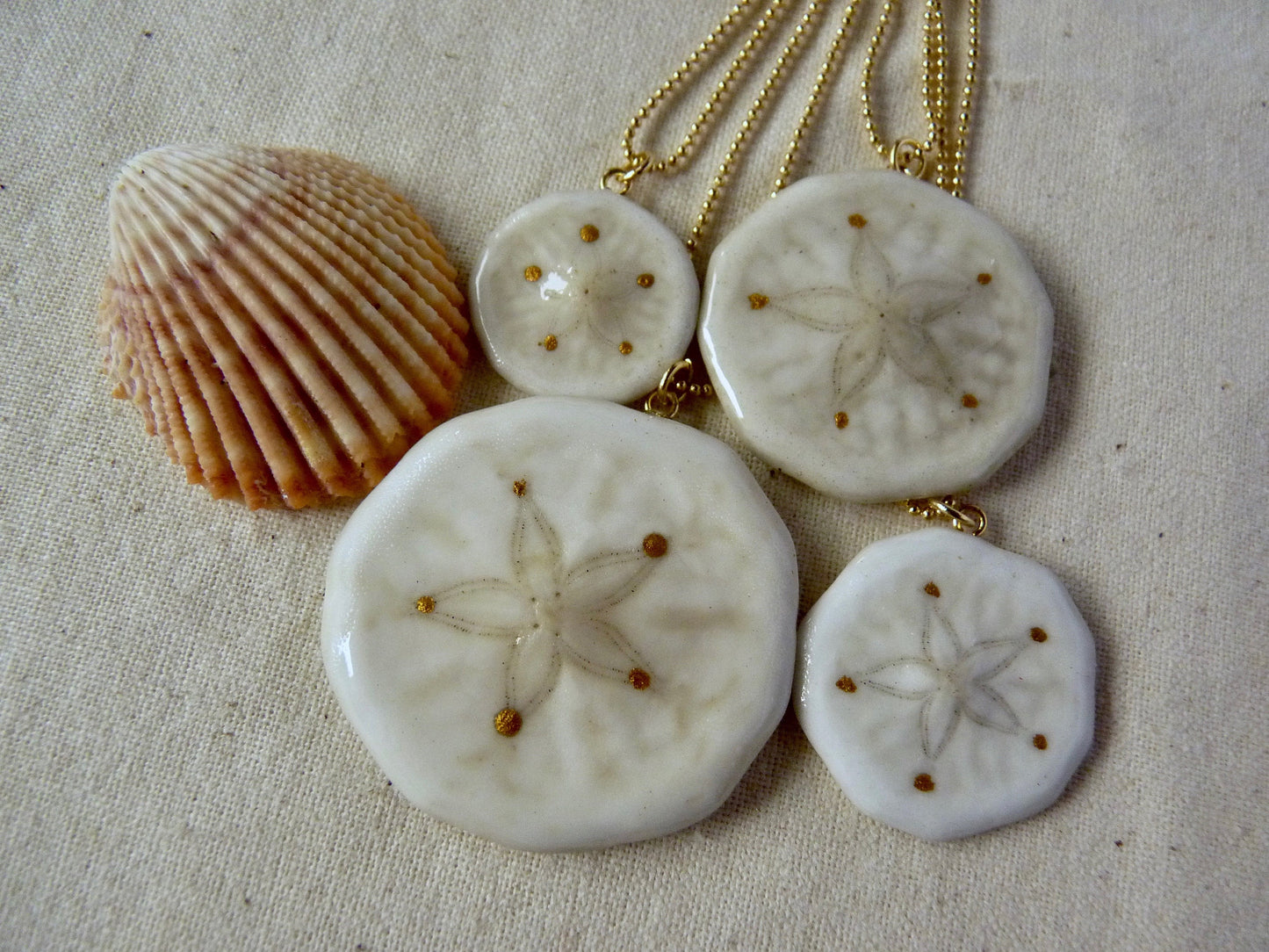 Sand Dollar Treasure necklace