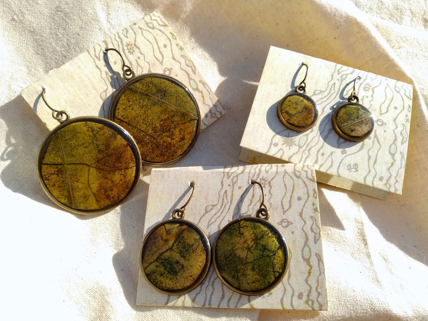 Baobab Leaf earrings