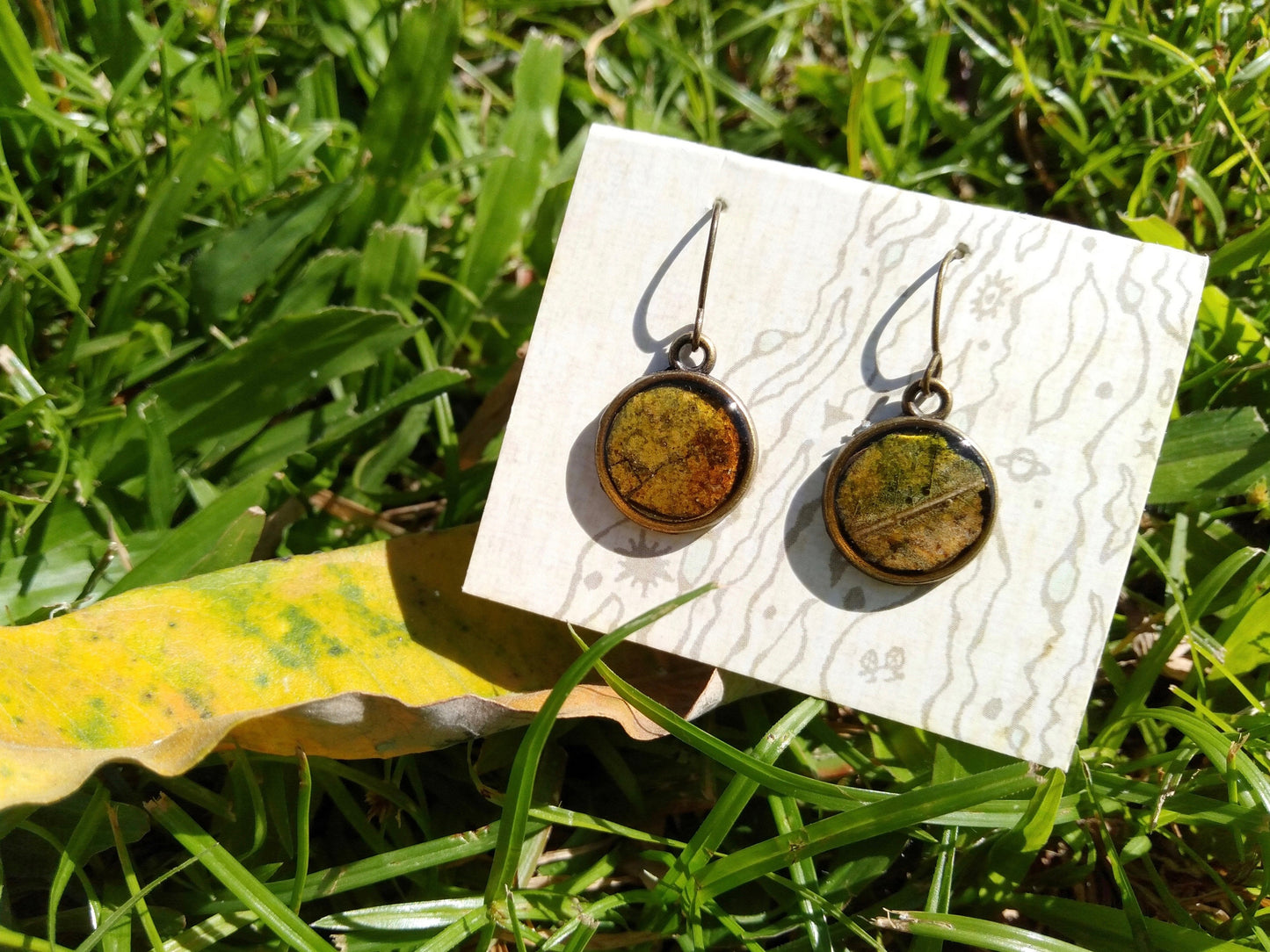 Baobab Leaf earrings