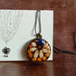 Gemstone & Seed necklace (Turquoise, Lapis lazuli or Chrysocolla)