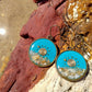 Darwin beach sunrise earrings