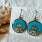 Darwin beach sunrise earrings