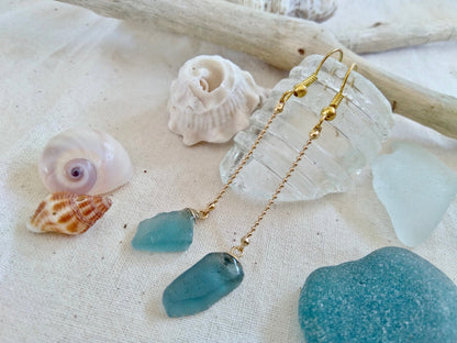  Sea glass earrings Rotp Darwin Australia