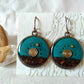 Darwin bush sunrise earrings