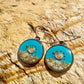 Darwin beach sunrise earrings