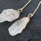 Darwin Amethyst / Crystal earrings