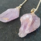 Darwin Amethyst / Crystal earrings