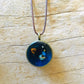 Blue Planet Pendant with Turquoise