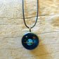 Blue Planet Pendant with Turquoise