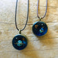 Blue Planet Pendant with Turquoise