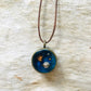 Earth Planet Pendant with Jasper